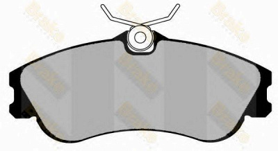 BRAKE ENGINEERING pa1311 -  Комплект тормозных колодок, дисковый тормоз
